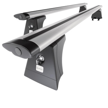 Aluminium-Dachträger für Opel Vectra C (2002-2008) - silbern Dachträger Dachgepäckträger - Montagepunkte