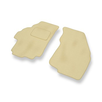 Fußmatten Auto für Suzuki Liana Hatchback, Limousine (2001-2007) - Premium Velours beige Automatten Autoteppiche