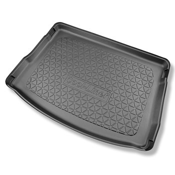 Kofferraumwanne für Seat Leon IV Hatchback (03.2020-....) - Kofferraummatte rutschfest Schutzmatte - obere Ladefläche; auch für Hybriden