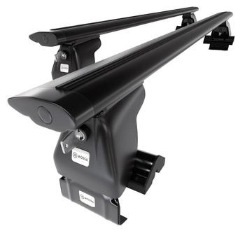 Aluminium-Dachträger für Dodge RAM 1500 (2009-2018) - schwarz Dachträger Dachgepäckträger - ohne Montagelemente