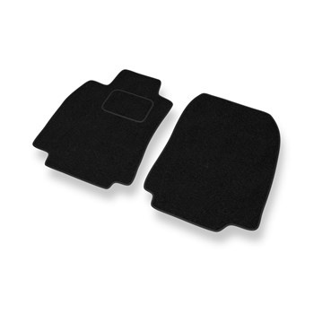 Fußmatten Auto für Nissan Tiida I C11 Hatchback, Limousine (2004-2012) - schwarze Automatten Autoteppiche