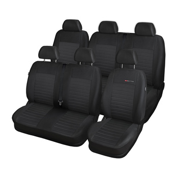 Maßgeschneiderte Sitzbezüge Auto für Citroen Jumper III Van (2014-....) 7 Sitzer - Autositzbezüge Schonbezüge für Autositze - E4