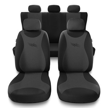 Universal Sitzbezüge Auto für Fiat Linea (2007-2015) - Autositzbezüge Schonbezüge für Autositze - TR-G1