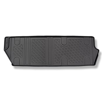 TPE Fußmatten Auto für Mercedes-Benz Vito W447 Van (10.2014-....) - nicht verschiebbare Sitze, auf Haken; Compact, Long und Extra Long - schwarz Automatten Autoteppiche