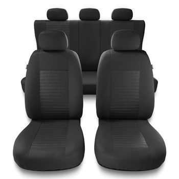 Universal Sitzbezüge Auto für Peugeot 206 (1998-2012) - Autositzbezüge Schonbezüge für Autositze - MD-2
