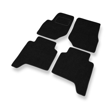 Fußmatten Auto für Hyundai Terracan SUV (2001-2006) - schwarze Automatten Autoteppiche