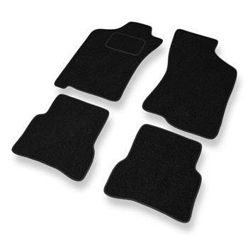Fußmatten Auto für Fiat Albea Limousine (2002-2010) - schwarze Automatten Autoteppiche