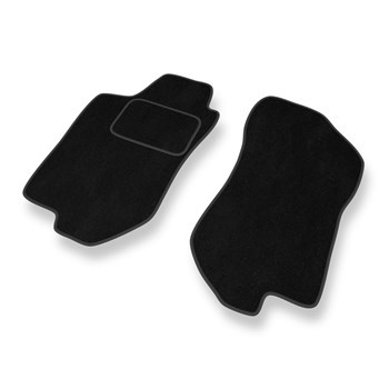 Fußmatten Auto für Alfa Romeo 146 I Hatchback (1994-2001) - Premium Velours schwarze Automatten Autoteppiche
