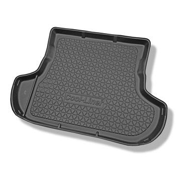 Kofferraumwanne für Peugeot 4007 SUV (03.2007-08.2012) - Kofferraummatte rutschfest Schutzmatte - 5-/7-Sitzer; 3. Reihe umgelegt (mit und ohne Subwoofer)