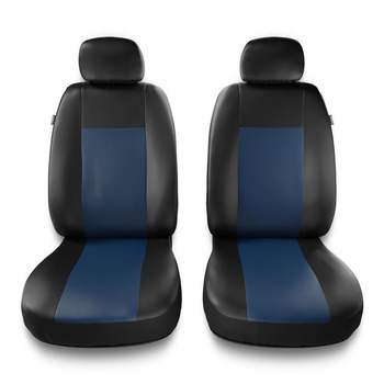 Universal Sitzbezüge Auto für Peugeot 508 I, II (2011-....) – Vordersitze Autositzbezüge Schonbezüge – 2CM-BL