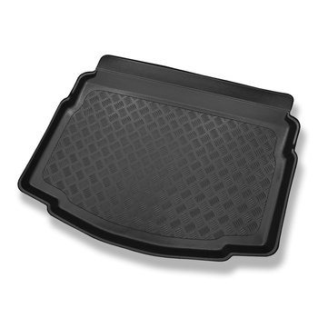 Kofferraumwanne für Volkswagen Golf VII Hatchback (10.2012-12.2019) - Kofferraummatte rutschfest Schutzmatte - mit Not-Reserverad / Reparaturset: für obere und untere Ladefläche