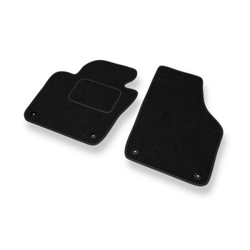 Fußmatten Auto für SEAT Alhambra II Van (2010-2020) - schwarze Automatten Autoteppiche