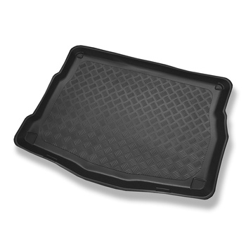 Kofferraumwanne für Hyundai i30 II GD Hatchback (02.2012-01.2017) - Kofferraummatte rutschfest Schutzmatte - erhoehte Ladeflaeche (mit Staufach)