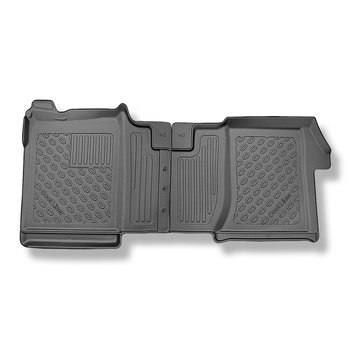 TPE Fußmatten Auto für Fiat Ducato III Van (06.2006-....) - schwarz Automatten Autoteppiche