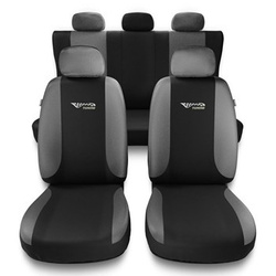 Universal Sitzbezüge Auto für Mazda 2 I, II, III, IV (2003-....) – Autositzbezüge Schonbezüge für Autositze – TG-S