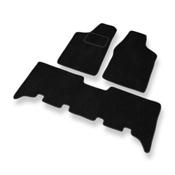 Fußmatten Auto für Opel Frontera B SUV (1999-2004) - 5 türig - Premium Velours Automatten Autoteppiche