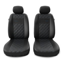 Universal Sitzbezüge Auto für Alfa Romeo Getz (2005-2011) - Vordersitze Autositzbezüge Schonbezüge - PRP-BL
