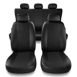 Universal Sitzbezüge Auto für Audi A6 C4, C5, C6, C7, C8, C9 (1994-....) – Autositzbezüge Schonbezüge für Autositze – SU-B