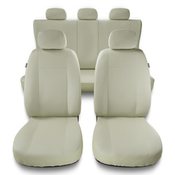 Universal Sitzbezüge Auto für Audi Q7 I, II (2005-....) – Autositzbezüge Schonbezüge für Autositze – CMP-BE