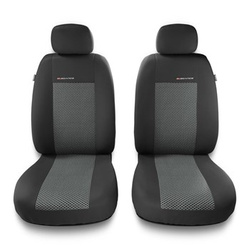 Universal Sitzbezüge Auto für Volkswagen Amarok I, II (2010-....) – Vordersitze Autositzbezüge Schonbezüge – 2UNE-2