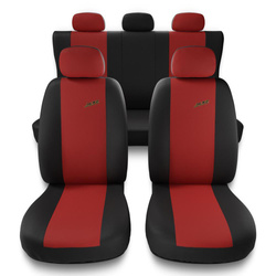 Universal Sitzbezüge Auto für Jeep Wrangler II, III, IV (1997-....) – Autositzbezüge Schonbezüge für Autositze – X.R-RD