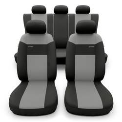 Universal Sitzbezüge Auto für Volkswagen Fox (2004-2011) - Autositzbezüge Schonbezüge für Autositze - RSL-G2