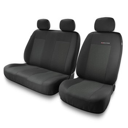 Universal Sitzbezüge Auto für Opel Vivaro A, B, C (2001-....) – Vordersitze Autositzbezüge Schonbezüge – BE-1