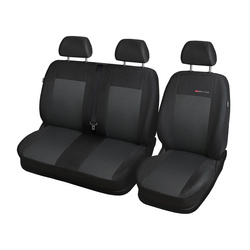 Maßgeschneiderte Sitzbezüge Auto für Opel Movano B Van (2010-2022) - Autositzbezüge Schonbezüge für Autositze - nur vordere Sitze - 1+2 - E3