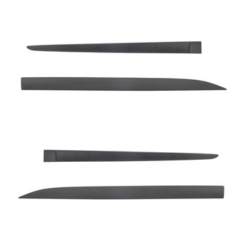 Schwarze Auto Seitenschutzleisten Chevrolet Orlando MPV (2010-2018)