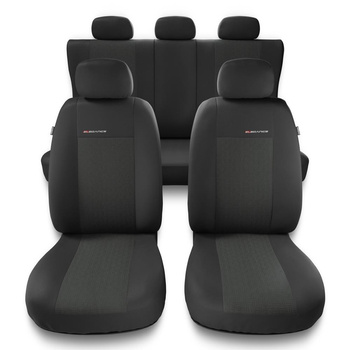 Universal Sitzbezüge Auto für Peugeot 207 (2006-2013) - Autositzbezüge Schonbezüge für Autositze - UNE-1