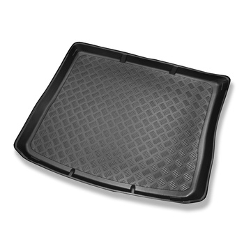 Kofferraumwanne für Volkswagen Tiguan I SUV (07.2007-04.2016) - Kofferraummatte rutschfest Schutzmatte - Ladeboden oben (gerade Ladefläche)