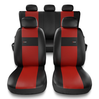 Universal Sitzbezüge Auto für Peugeot 208 I, II (2012-....) - Autositzbezüge Schonbezüge für Autositze - XL-RD