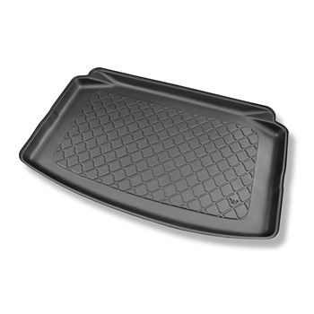 Kofferraumwanne für Volkswagen Polo VI Hatchback (10.2017-....) - Kofferraummatte rutschfest Schutzmatte - untere Ladefläche; Modelle ohne Varioboden