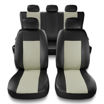 Universal Sitzbezüge Auto für Peugeot 207 (2006-2013) - Autositzbezüge Schonbezüge für Autositze - CM-BE