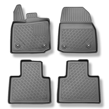 TPE Fußmatten Auto für Lexus RX V (AL30) SUV (10.2022-....) - schwarz Automatten Autoteppiche