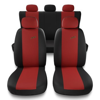 Universal Sitzbezüge Auto für Kia Optima I, II (2010-2019) - Autositzbezüge Schonbezüge für Autositze - X.R-RD