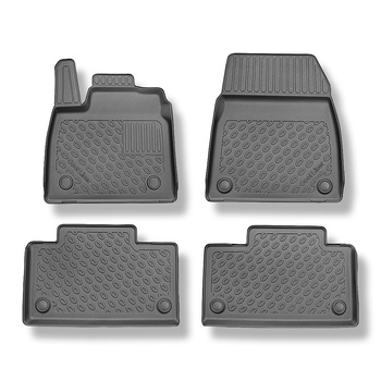 TPE Fußmatten Auto für Renault Scenic V E-Tech Electric SUV (03.2024-....) - schwarz Automatten Autoteppiche