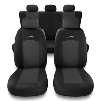 Universal Sitzbezüge Auto für Skoda Octavia I, II, III, IV (1996-....) – Autositzbezüge Schonbezüge für Autositze – S-G1