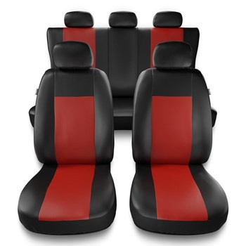 Universal Sitzbezüge Auto für Seat Ibiza I, II, III, IV, V (1984-2019) - Autositzbezüge Schonbezüge für Autositze - CM-RD