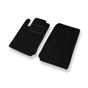 Fußmatten Auto für Opel Vectra B Caravan, Hatchback, Limousine (1995-2002) - Premium Velours schwarze Automatten Autoteppiche