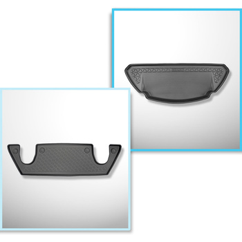 Set Kofferraumschale und angepasste Autoteppiche TPE für: Tesla Model X SUV (10.2016-12.2020)