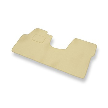 Fußmatten Auto für Lancia Zeta MPV (1995-2002) - Premium Velours beige Automatten Autoteppiche