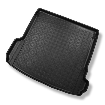 Kofferraumwanne für Audi Q7 4M SUV (06.2015-....) - Kofferraummatte rutschfest Schutzmatte - 5-/7-Sitzer (3. Reihe umgelegt); auch für Modelle mit Varioschienen