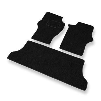 Fußmatten Auto für Mitsubishi L400 Van (1994-2007) - schwarze Automatten Autoteppiche