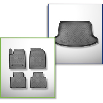 Set Kofferraumschale und angepasste Autoteppiche TPE für: Seres 3 SUV (04.2021-....)