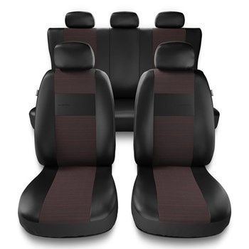 Universal Sitzbezüge Auto für Mercedes-Benz E Klasse W212, W213 (2009-2019) - Autositzbezüge Schonbezüge für Autositze - EXL-5