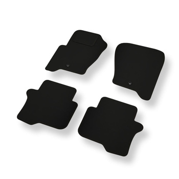 Fußmatten Auto für Land Rover Discovery IV SUV (2010-2016) - schwarze Automatten Autoteppiche