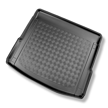 Kofferraumwanne für Audi Q5 II FY SUV (01.2017-08.2024) - Kofferraummatte rutschfest Schutzmatte - auch für Modelle mit Schienen; nicht fuer TFSI e plug-in hybrid; hintere feste Sitze