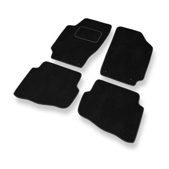 Fußmatten Auto für Skoda Fabia I Hatchback, Kombi, Limousine (1999-2008) - Premium Velours Automatten Autoteppiche