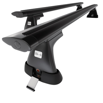 Aluminium-Dachträger für Toyota RAV4 mk II (2000-2005) - schwarz Dachträger Dachgepäckträger - Montagepunkte